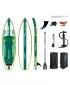 Placă cu vâsle RIDEWAVE VOYAGER TOURING 10' VERDE
