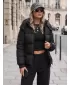 Geaca de dama DSTREET TY5747 NEGRU