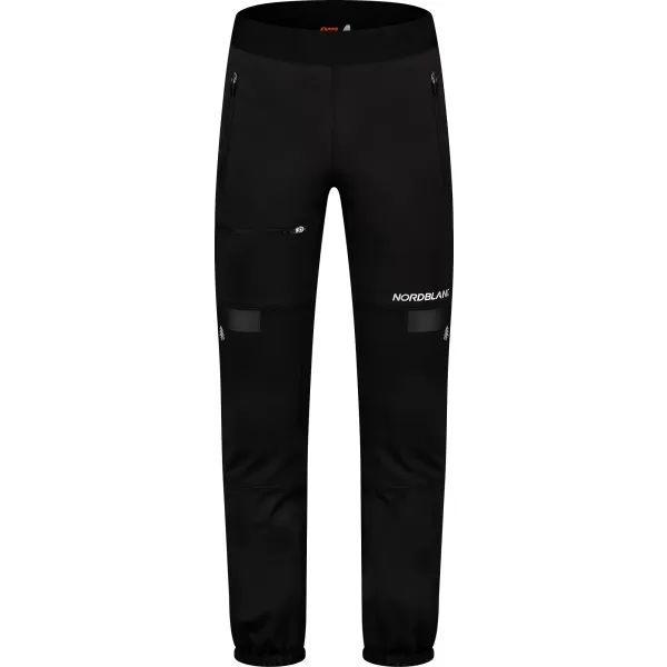 Pantaloni multisport impermeabili pentru bărbați NORDBLANC RIDGEWALK NBSPM8325 NEGRU 