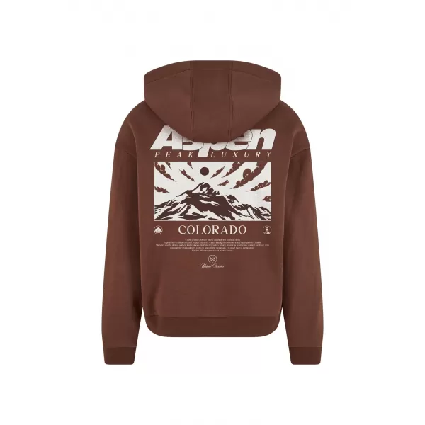  Hanorac pentru bărbați URBAN CLASSICS TB9034-14274 MARO CIOCOLATA 