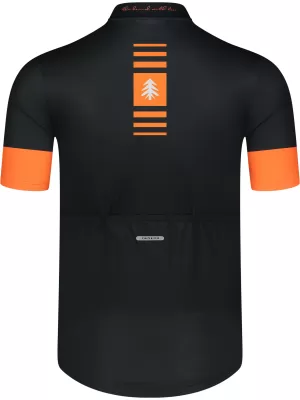 Tricou de ciclism pentru bărbați NORDBLANC STEER NBSMF8080 NEGRU