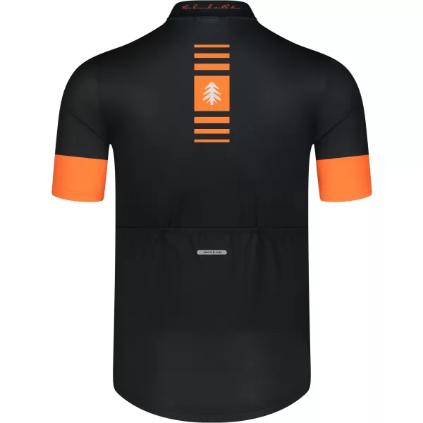  Tricou de ciclism pentru bărbați NORDBLANC STEER NBSMF8080 NEGRU 