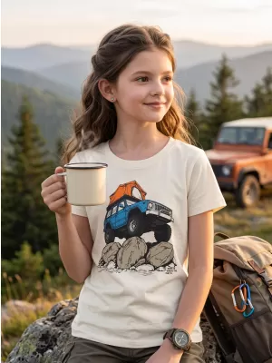 Tricou pentru copii ALPINE PRO ECOMO 4 VARIANTA CREMA PC