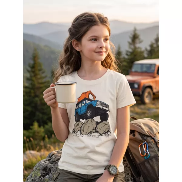 Tricou pentru copii ALPINE PRO ECOMO 4 VARIANTA CREMA PC 