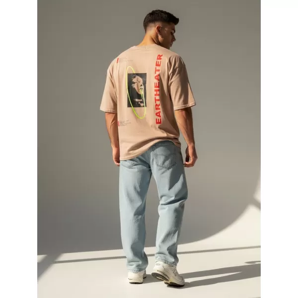 Tricou pentru bărbați DSTREET RX5303 CARAMEL 