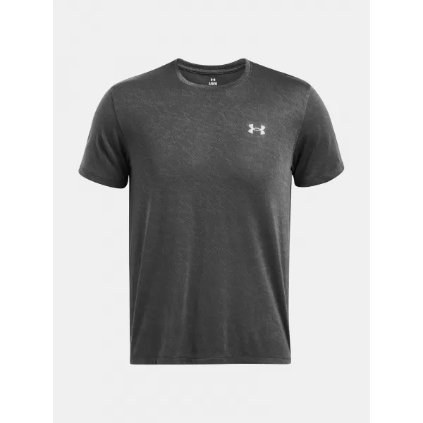  Tricou pentru bărbați UNDER ARMOUR LAUNCH CAMO SHORTSLEEVE 1386681-025 GRI 