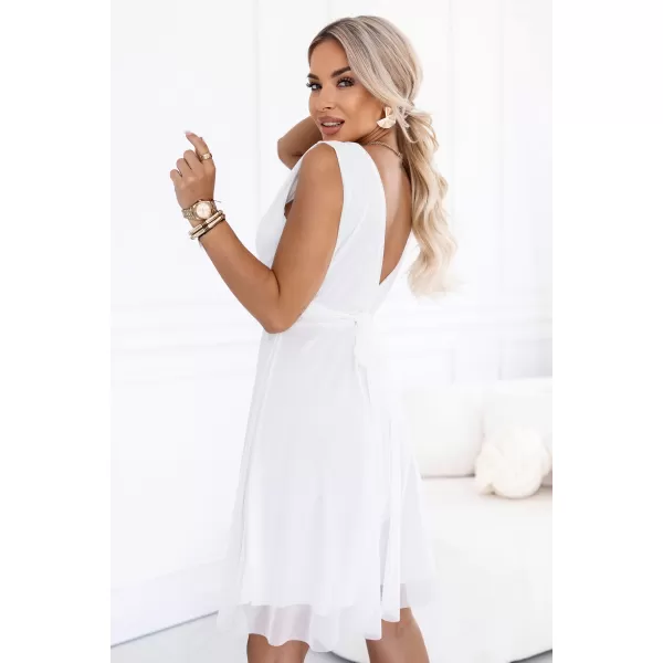  Rochie de femei NUMOCO 541-4 ALB 