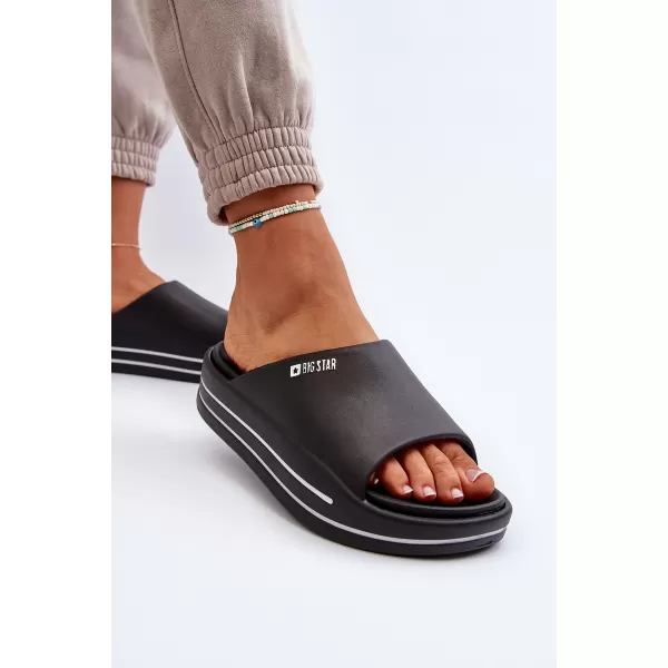  Papuci de damă BIG STAR SHOES NN274A037 NEGRU 