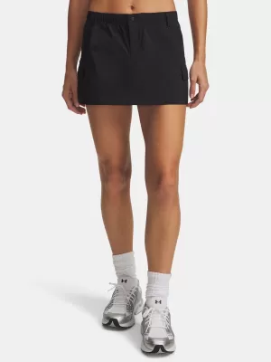Pantaloni scurți de damă UNDER ARMOUR UNSTOPPABLE UTILITY SKIRT 6009725-008 NEGRU