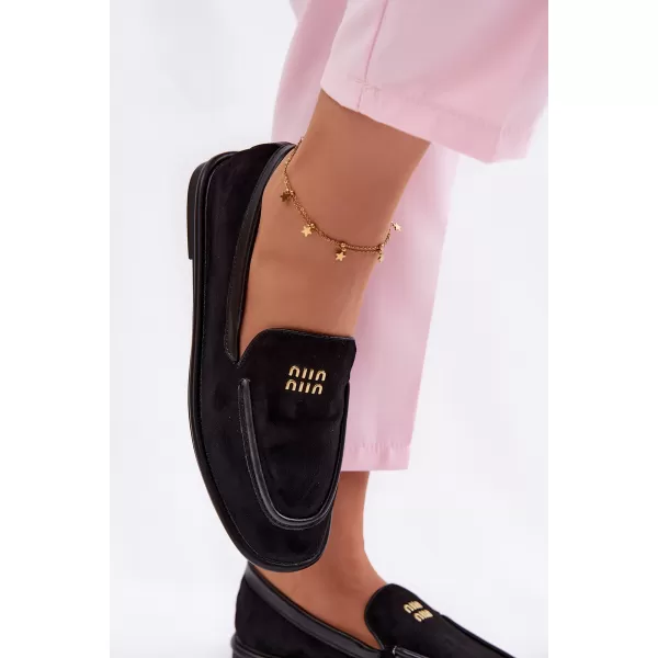  Mocasini de dama VINCEZA 62271 NEGRU 