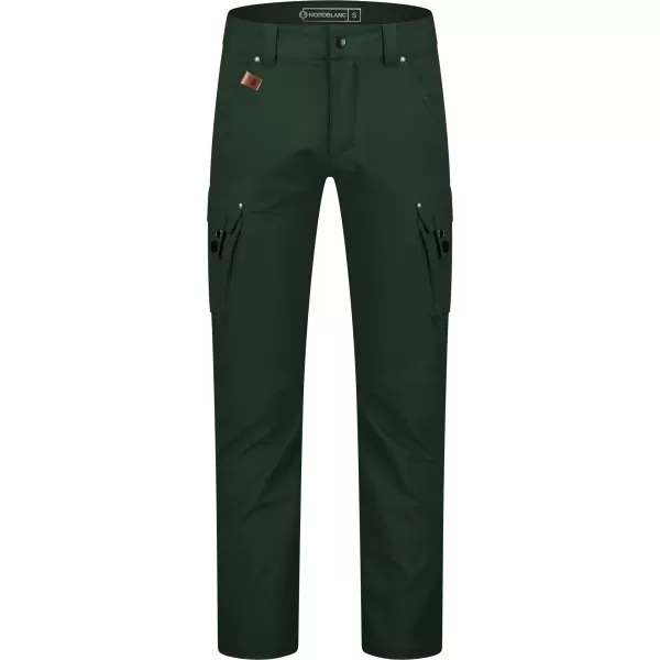  Pantaloni cargo pentru bărbați NORDBLANC PEEL NBSPM8345 VERDE ÎNCHIS 