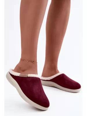 Papuci de damă INBLU ET000042 BORDO