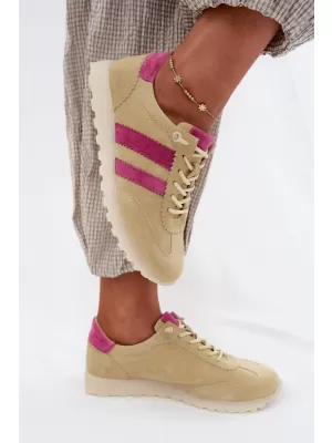Adidași de damă BOTO GD-XW-1011 GALBEN/FUCSIA