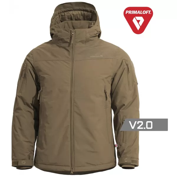  Jachetă pentru bărbați PENTAGON LCP V2.0 PRIMALOFT PARKA K01007-2.0 COIOT 