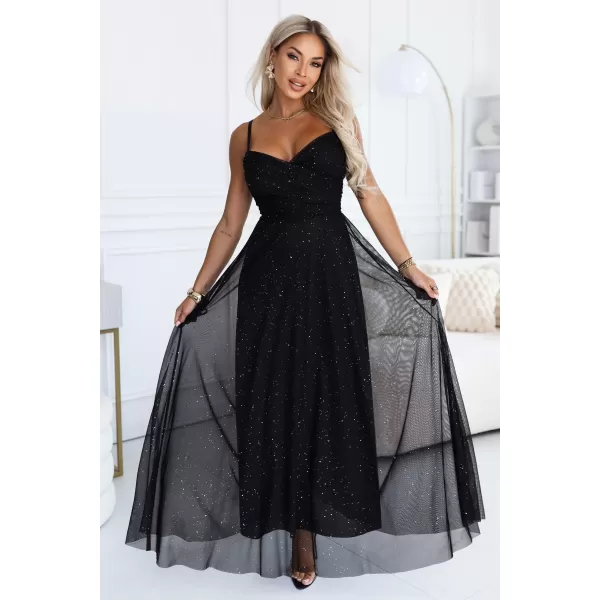  Rochie NUMOCO 680-1 NEGRU 