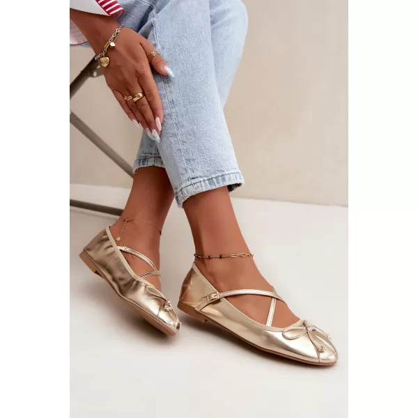  Balerini de dama BOTO 6625 AUR 