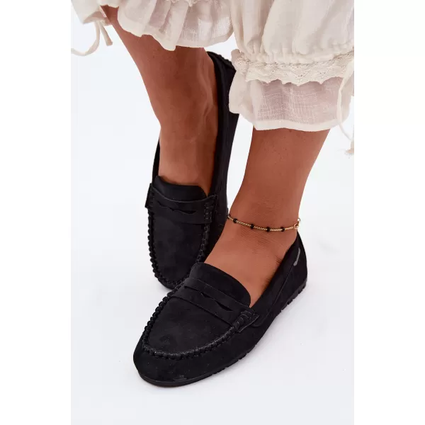  Mocasini de dama BOTO F79-1 NEGRU 
