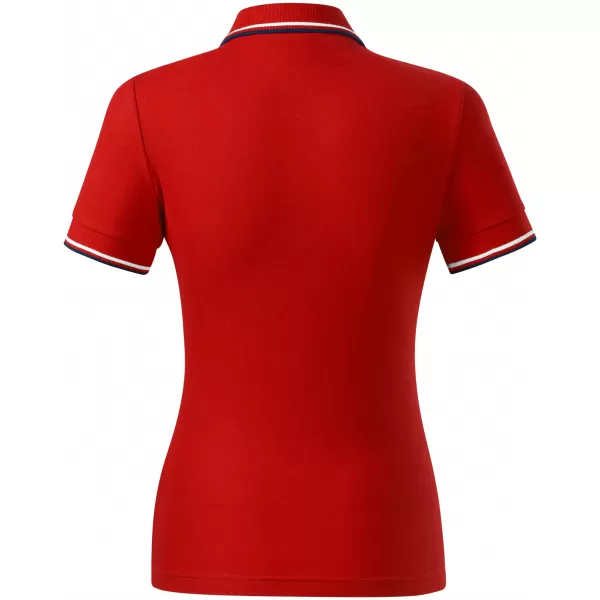  Tricou de damă cu guler MALFINI FOCUS 233 ROŞU 