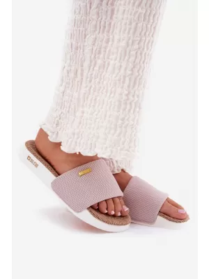 Papuci de damă BIG STAR SHOES RR274A105 ROZ