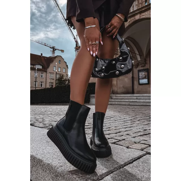  Botine de dama BIG STAR SHOES UU274334 NEGRU 