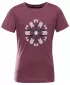 Tricou cu pete pentru copii ALPINE PRO REJO 3 NECTAR DE STRUGURI PC VARIANTA