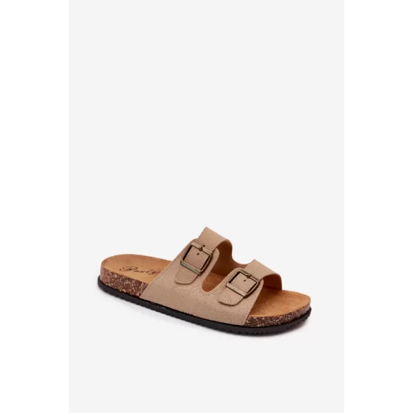  Papuci pentru bărbați BOTO 56302-11 KAKI 