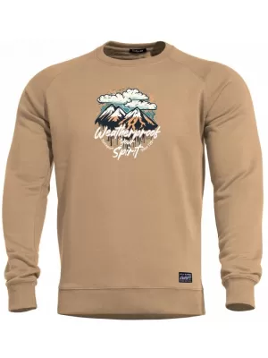 Pulover pentru bărbați PENTAGON HAWK WEATHERPROOF K09019-WE MARO CAFENIU
