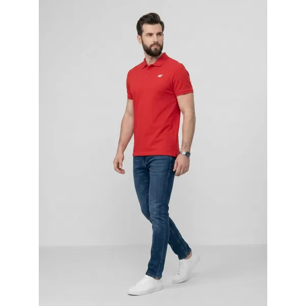  Tricou pentru bărbați cu guler 4F WMM00TPTSM0771 ED 