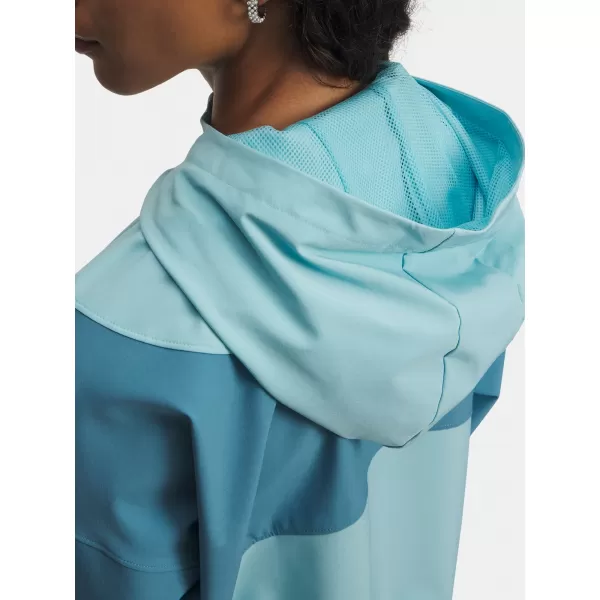 Geaca de dama UNDER ARMOUR RIVAL WOVEN JKT HD 6004849-425 ALBASTRU 