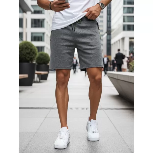  Pantaloni scurți pentru bărbați DSTREET SX2280 GRI ÎNCHIS 