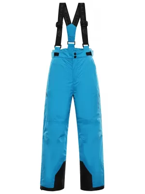 Pantaloni de schi pentru copii ALPINE PRO EDESO 3 SURF HAWAIAN