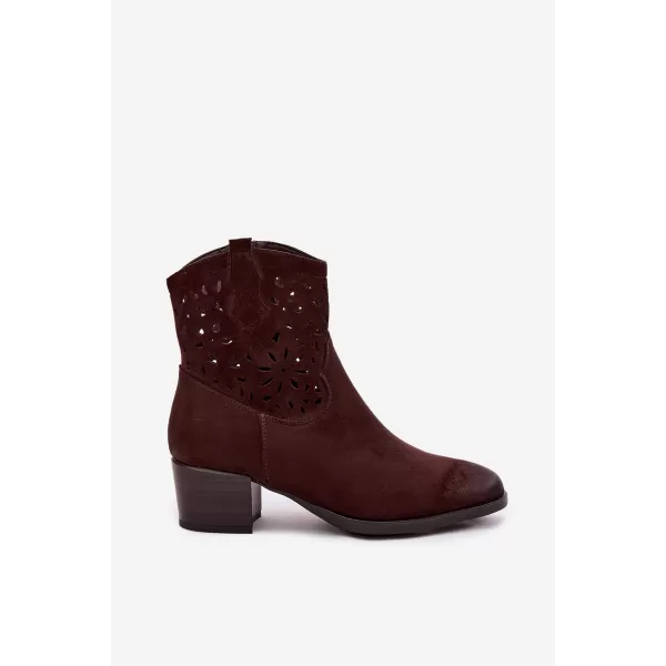  Pantofi de dama VINCEZA 58452 CIOCOLATĂ 