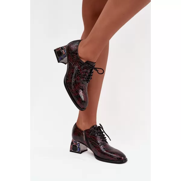  Botine de dama ARTIKER 57C0073 BORDO 