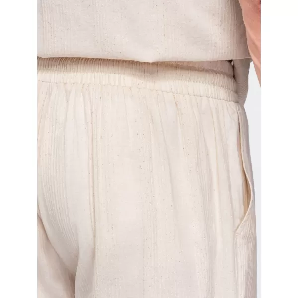  Pantaloni scurți pentru bărbați OMBRE OM-SRCS-0209 CREMĂ 