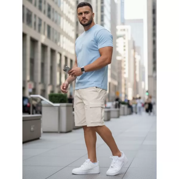  Tricou pentru bărbați DSTREET RX5680 ALBASTRU DESCHIS 