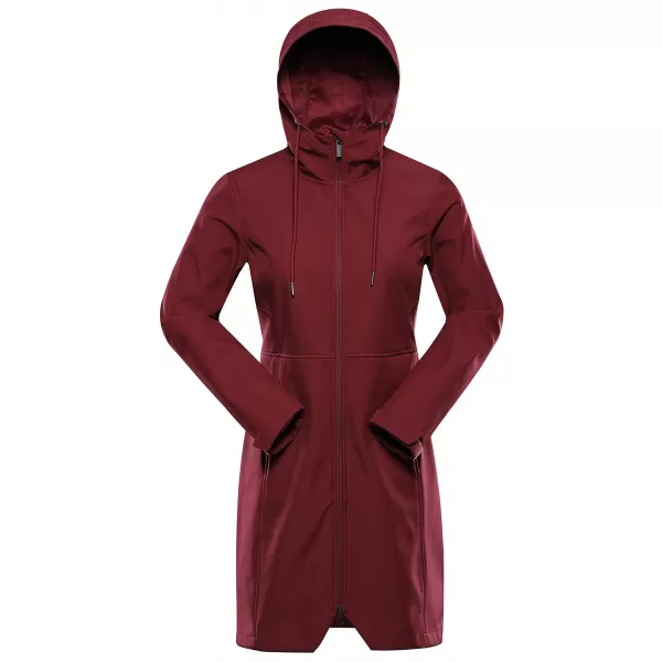  Palton cald de damă softshell ALPINE PRO IBORA 2 RODODENDRON 