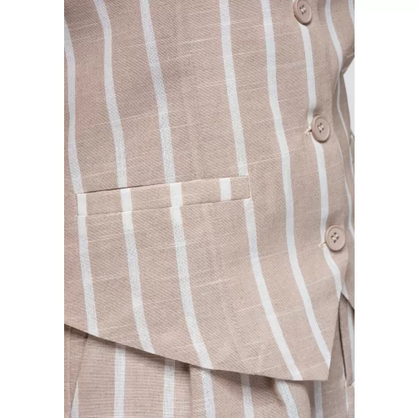  Palton de damă OMBRE OW-VE-E0008 BEJ 
