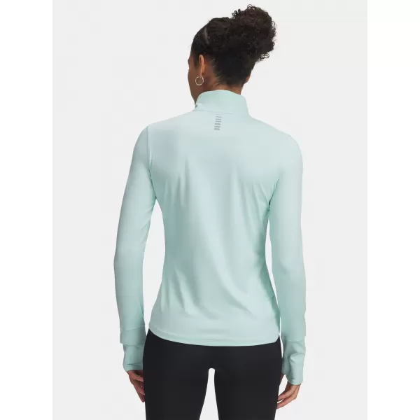  Tricou pentru femei UNDER ARMOUR UA LAUNCH PRO HALF ZIP 1379349-703 VERDE 