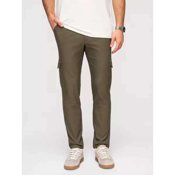  Pantaloni pentru bărbați OMBRE P1515 VERDE MĂSLINIU ÎNCHIS 