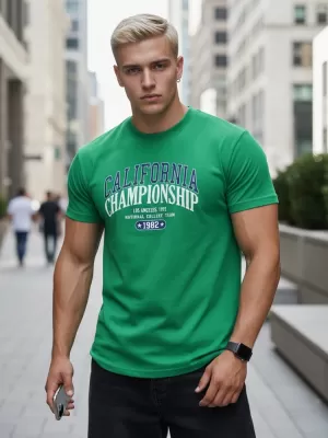 Tricou pentru bărbați DSTREET RX5390 VERDE