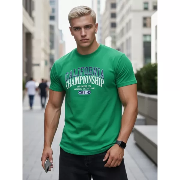  Tricou pentru bărbați DSTREET RX5390 VERDE 