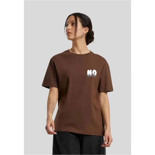  Tricou de dama URBAN CLASSICS TB9066-14274 MARO CIOCOLATA 