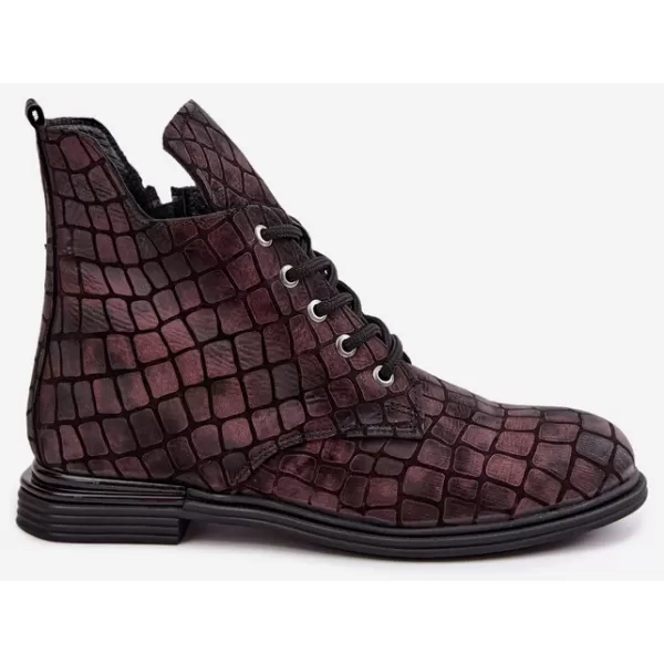  Pantofi de dama ARTIKER 55C1327 CIOCOLATA/NEGRU 