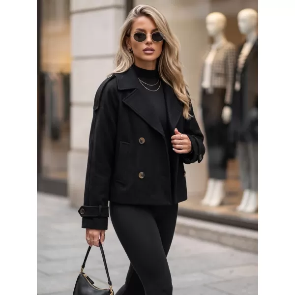  Palton de damă DSTREET TY6016 NEGRU 