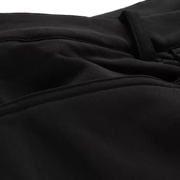 Pantaloni caldi de dama ALPINE PRO GEROLA NEGRU 