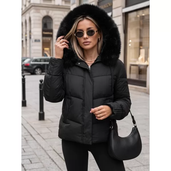  Geaca de dama DSTREET TY5892 NEGRU 