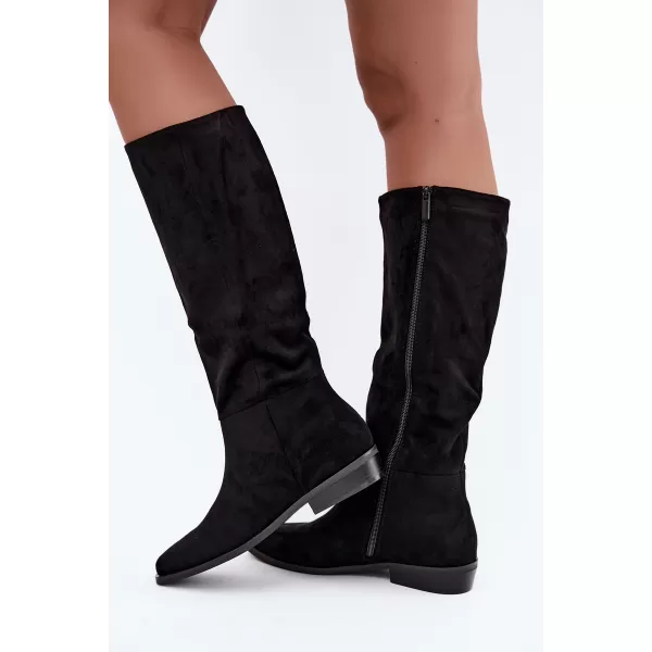  Cizme de dama BOTO 1162 NEGRU 