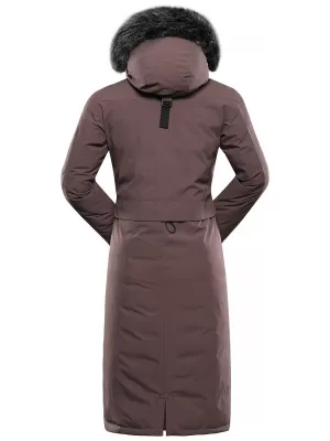 Palton de iarnă de damă ALPINE PRO WUSSA 2 BOABĂ DE PIPER