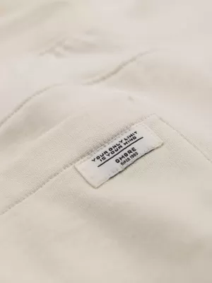 Pantaloni de trening pentru bărbați OMBRE OM-PABS-0305 CREMĂ