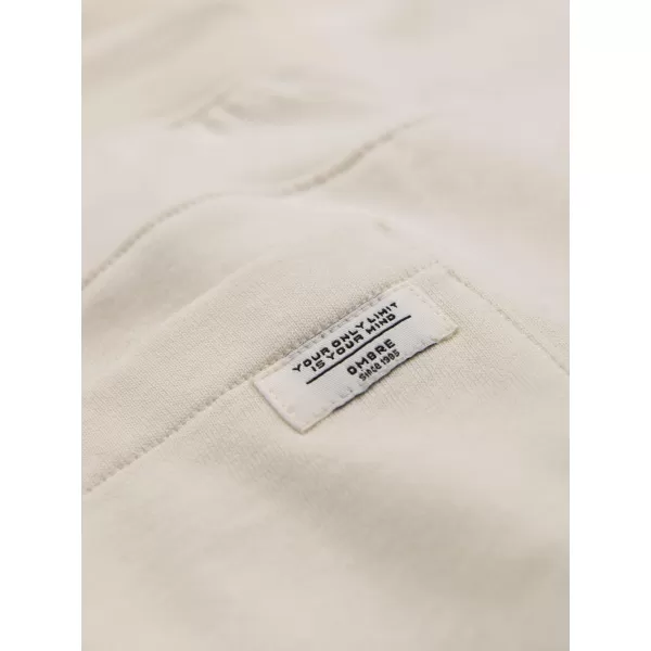  Pantaloni de trening pentru bărbați OMBRE OM-PABS-0305 CREMĂ 